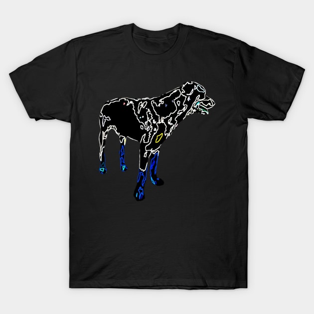 rottweiler dog T-Shirt by rickylabellevie